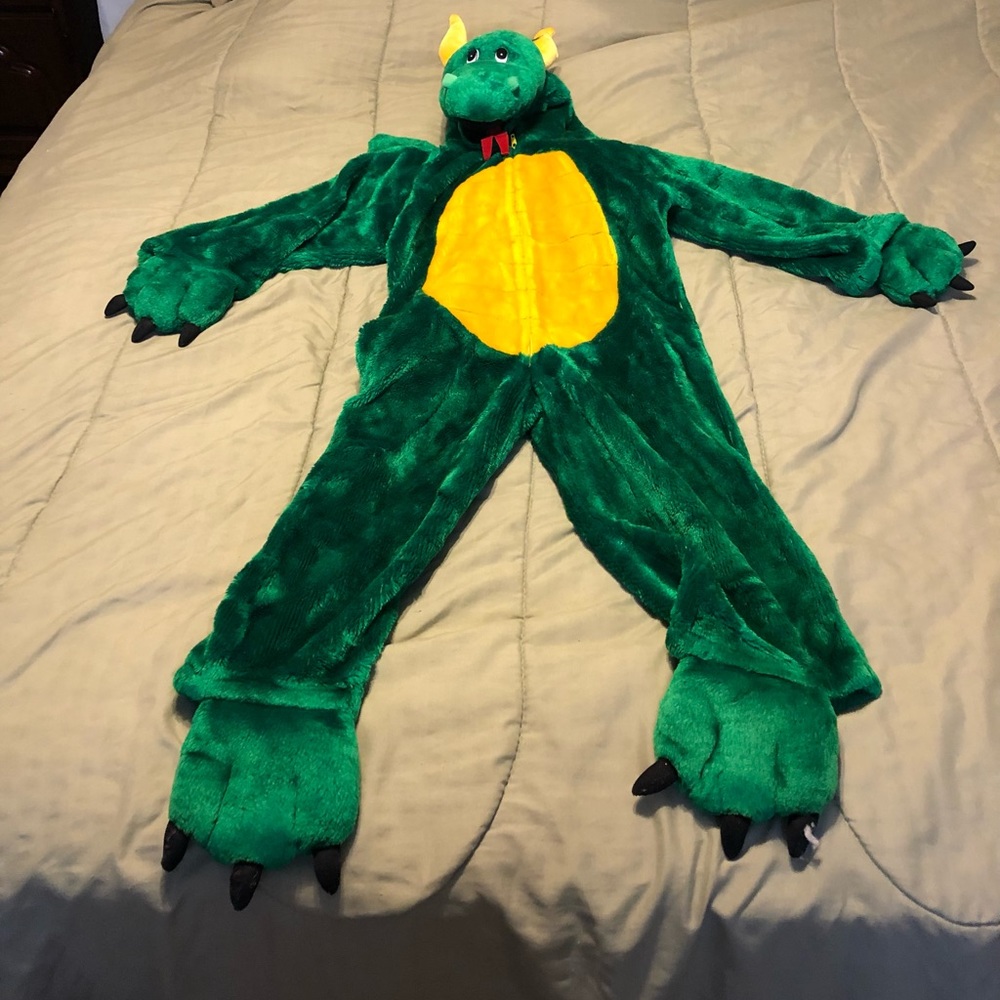 Chrisha Creations Dragon Halloween Costume Size 4/6 1 Piece